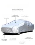Universal Car Cover All Weather Protection Sun Rain Hail Proof Full Coverage