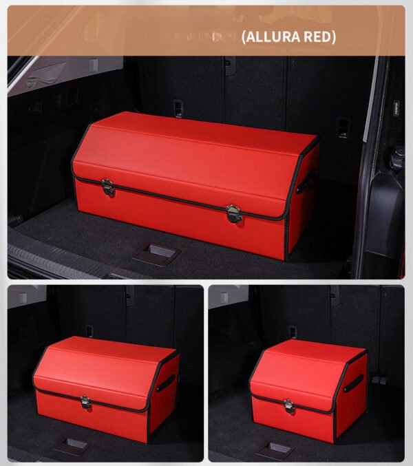Car Trunk Storage Box Foldable Insert Organizer with Large Capacity