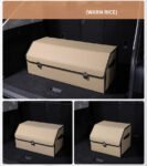 Car Trunk Storage Box Foldable Insert Organizer with Large Capacity