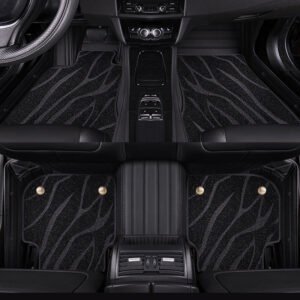 BLACK GALAXY DOUBLE LAYER CUSTOMIZED CAR MAT