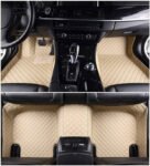 BEIGE DIAMOND STITCHING LUXURY CAR MATS