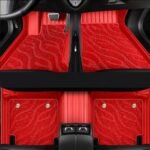 RED GALAXY DOUBLE LAYER CUSTOMIZED CAR MAT
