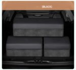 Car Trunk Storage Box Foldable Insert Organizer with Large Capacity