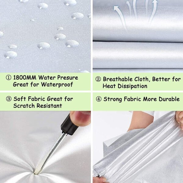 Half SUV MPV 185 "-200" Car Body Cover