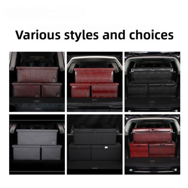 Car Rear Trunk Storage Box